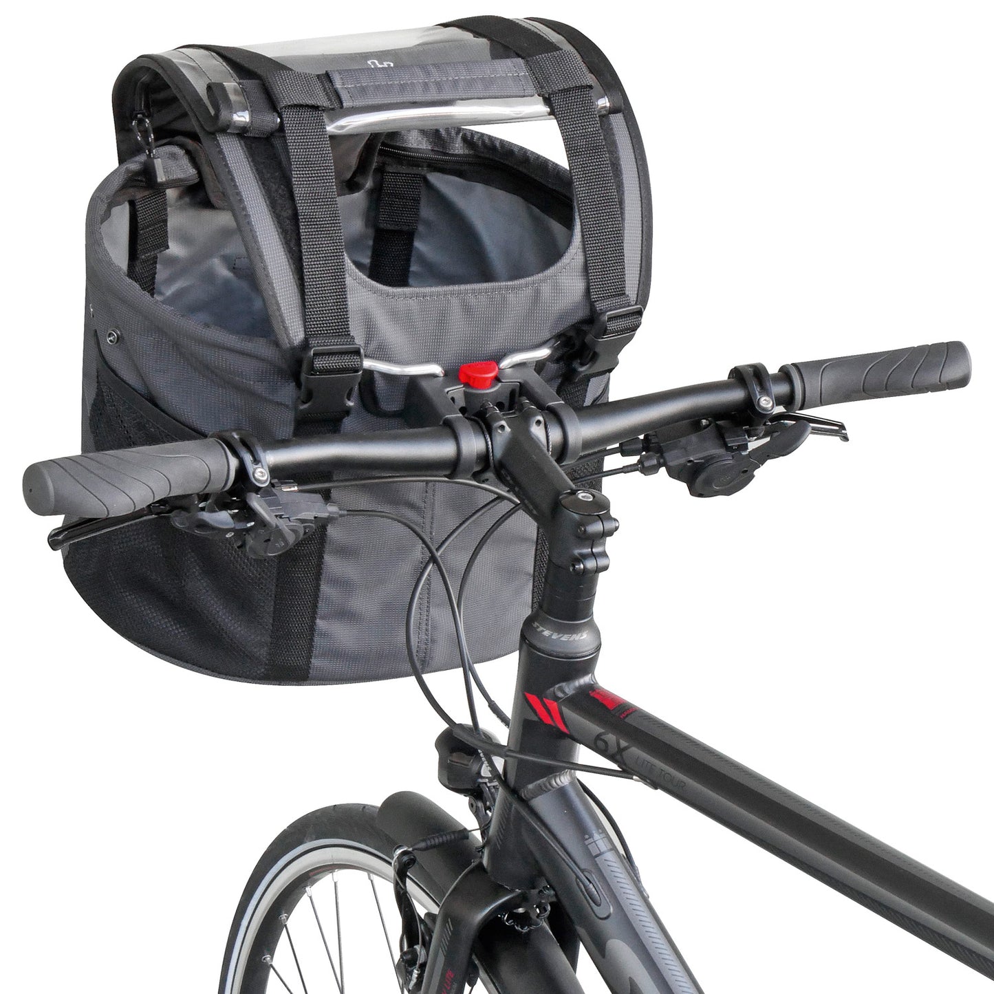 Rixen-Kaul Doggy Handlebar Bag & E-Bike Handlebar Adaptor