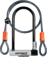 Kryptolok Standard U-Lock with 4 foot Kryptoflex cable Sold Secure Gold