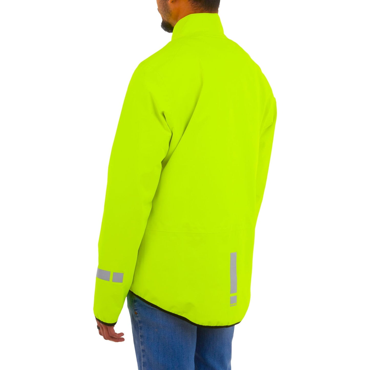 Men's Reflect Waterproof Jacket - Hi-Viz Yellow - Medium