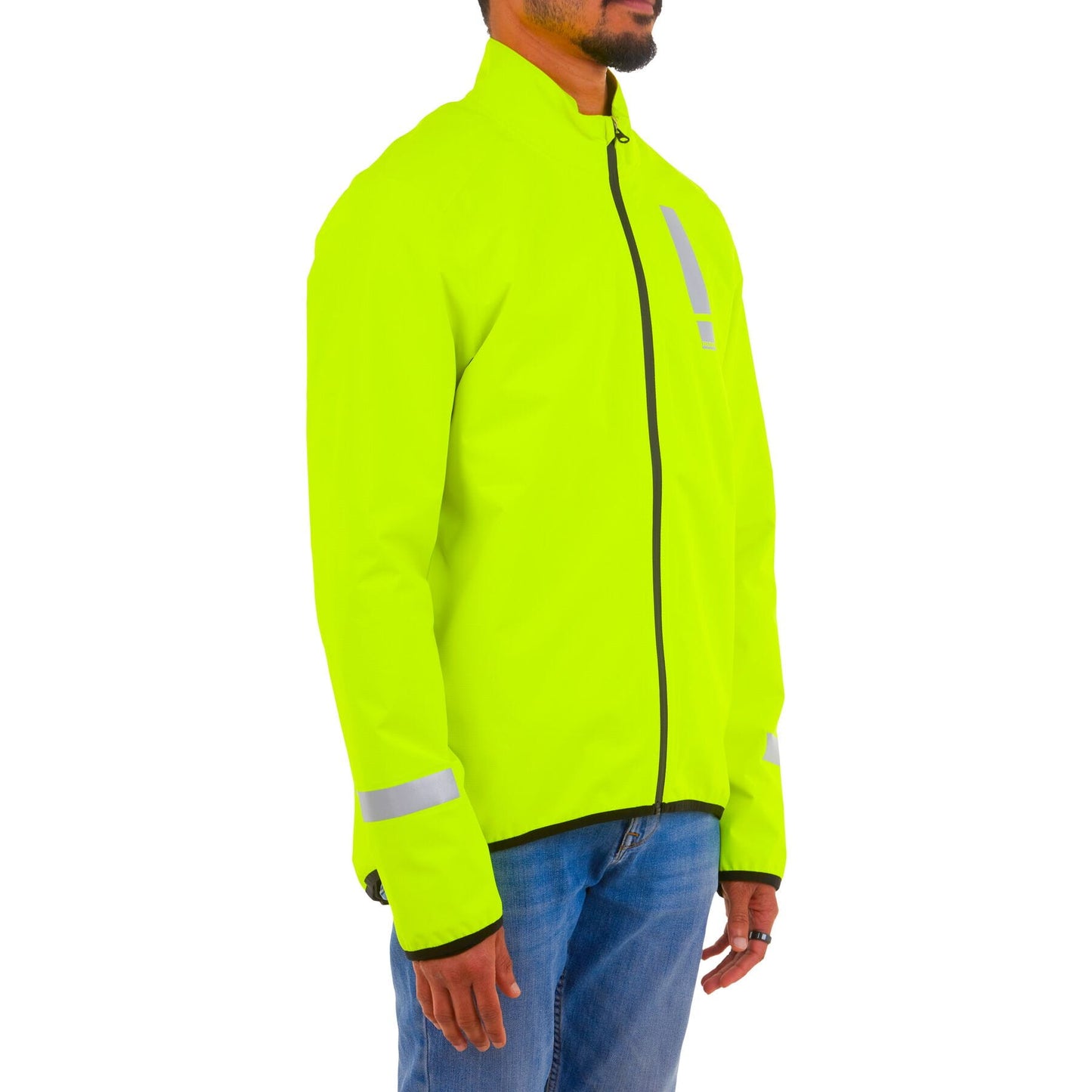 Men's Reflect Waterproof Jacket - Hi-Viz Yellow - Medium