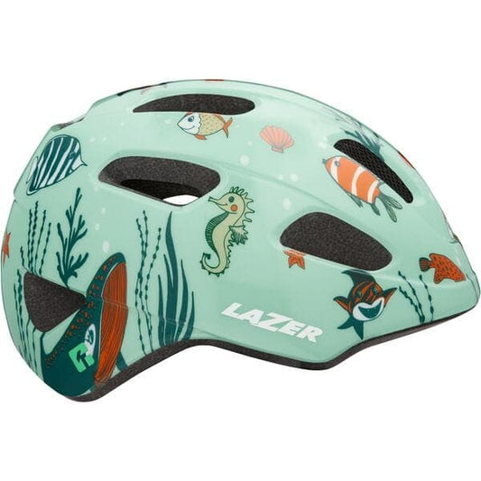 Lazer PNut 2.0 KinetiCore kids' helmet in Sealife